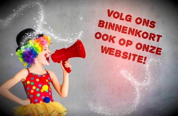Volg ons binnenkort ook op onze nieuwe website!