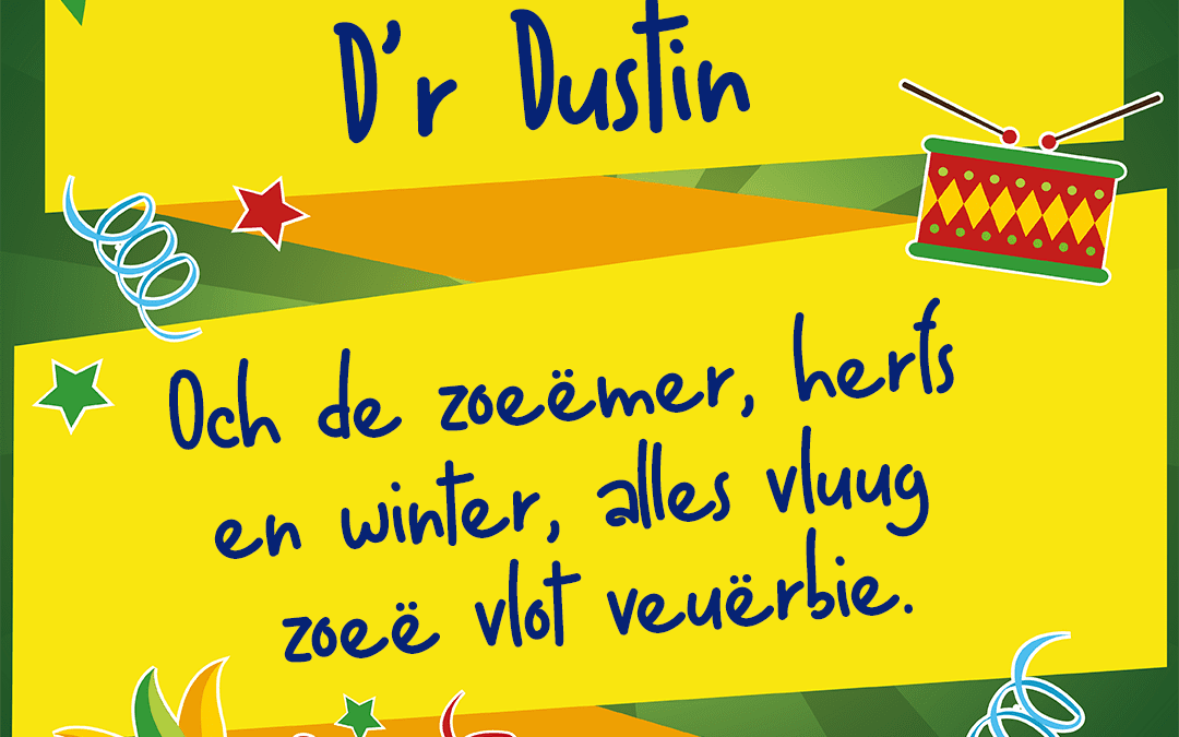 Och, de zoeëmer, herfs en winter, alles vluug zoeë vlot veuërbie.