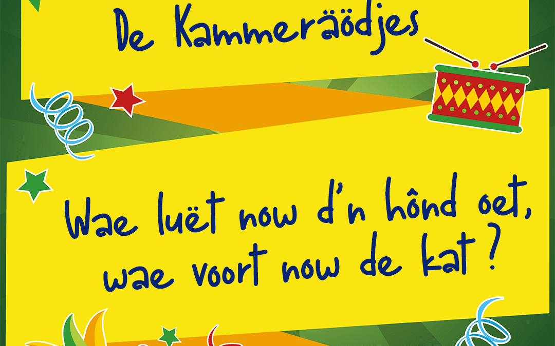 Wae luët now d’n hônd oet, wae voort now de kat ?