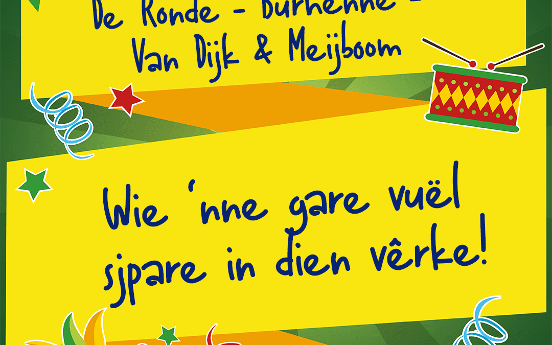 Wie ‘nne gare vuël sjpare in dien vêrke!