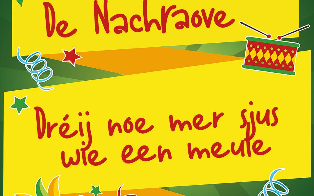 Dréij noe mer sjus wie een meule