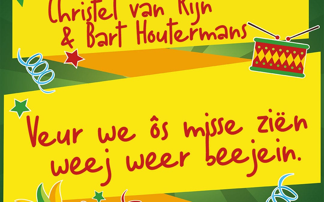 Veur we ôs misse, ziën weej weer beejein.