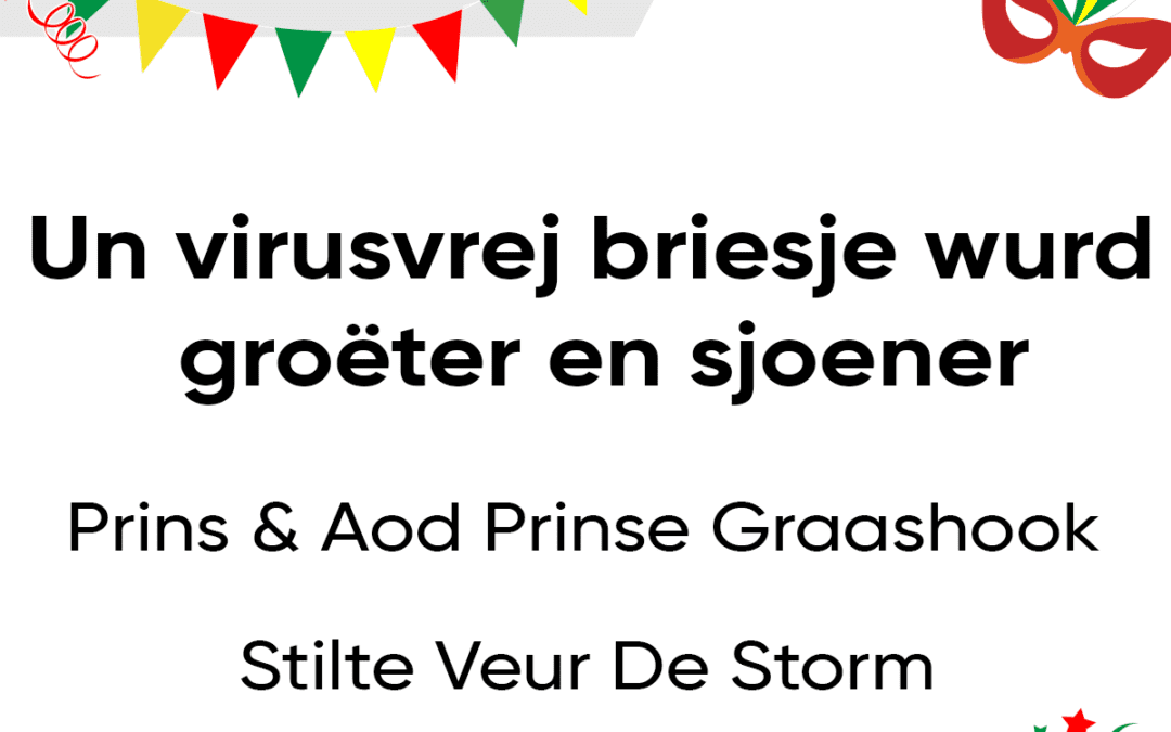 Un virusvrej briesje wurd groëter en sjoener