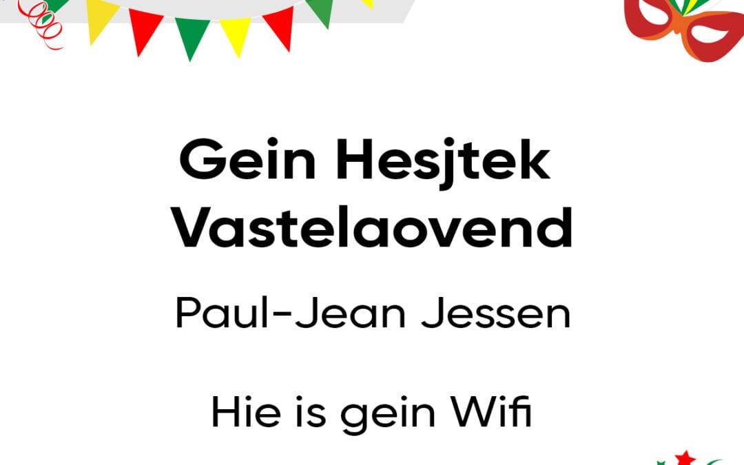 Gein Hesjtek Vastelaovend