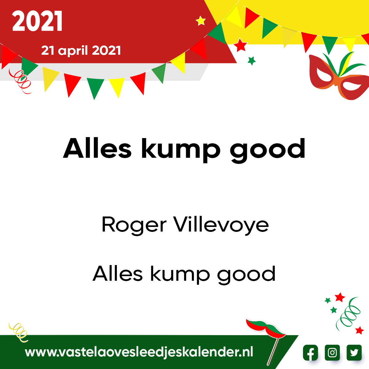 Alles kump good