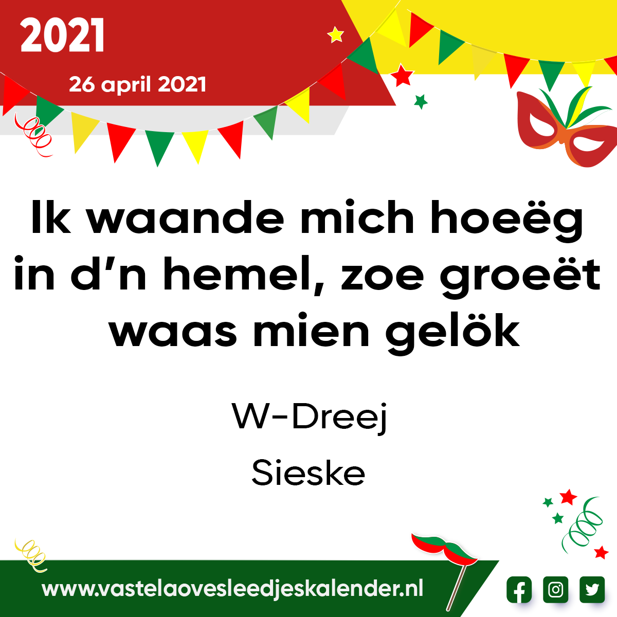 Ik waande mich hoeÃ«g in dâ€™n hemel – zoe groeÃ«t waas mien gelÃ¶k