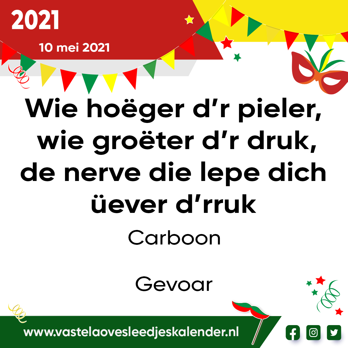 Wie hoÃ«ger dâ€™r pieler – wie groÃ«ter dâ€™r druk – de nerve die lepe dich Ã¼ever d’rruk