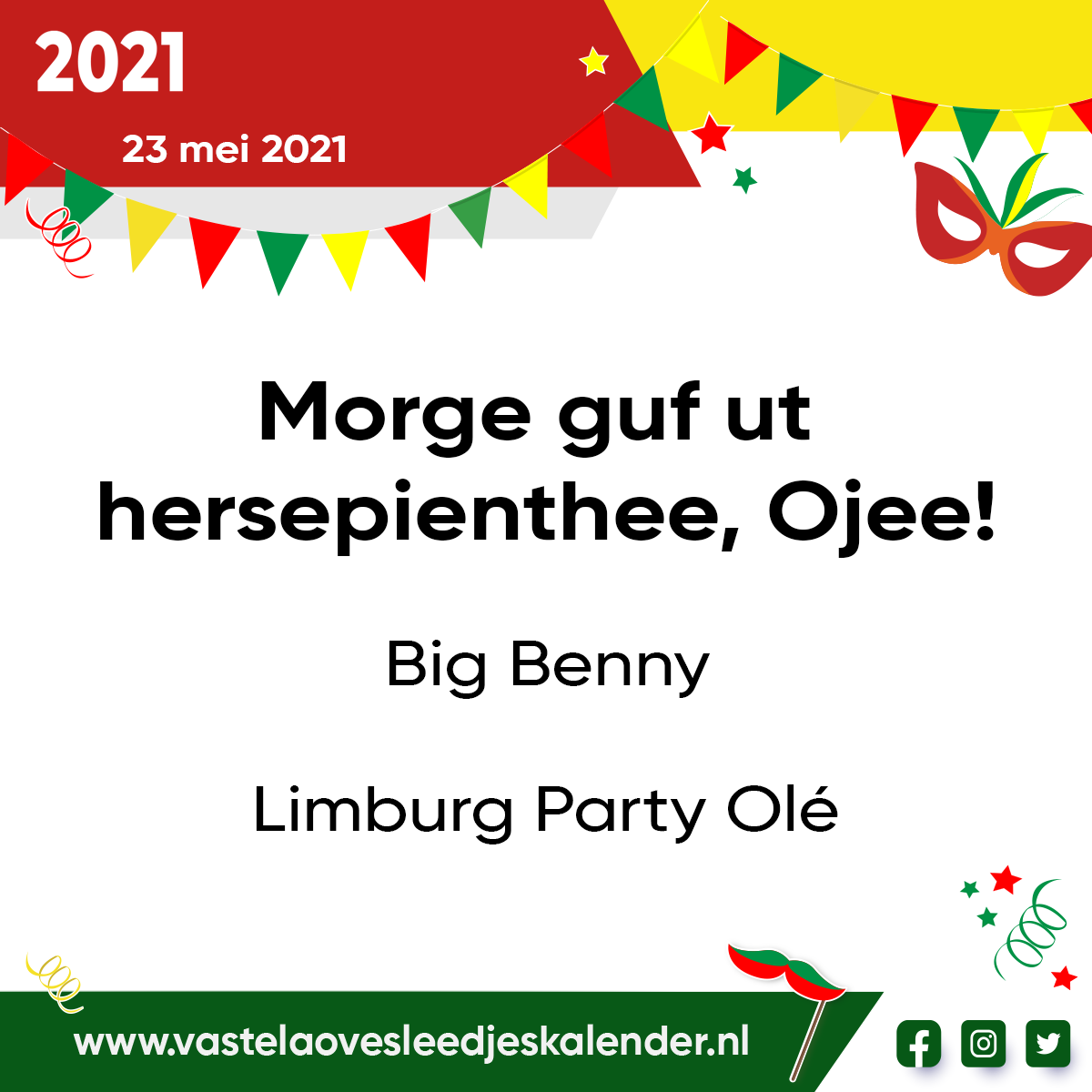 Morge guf ut hersepienthee, Ojee!