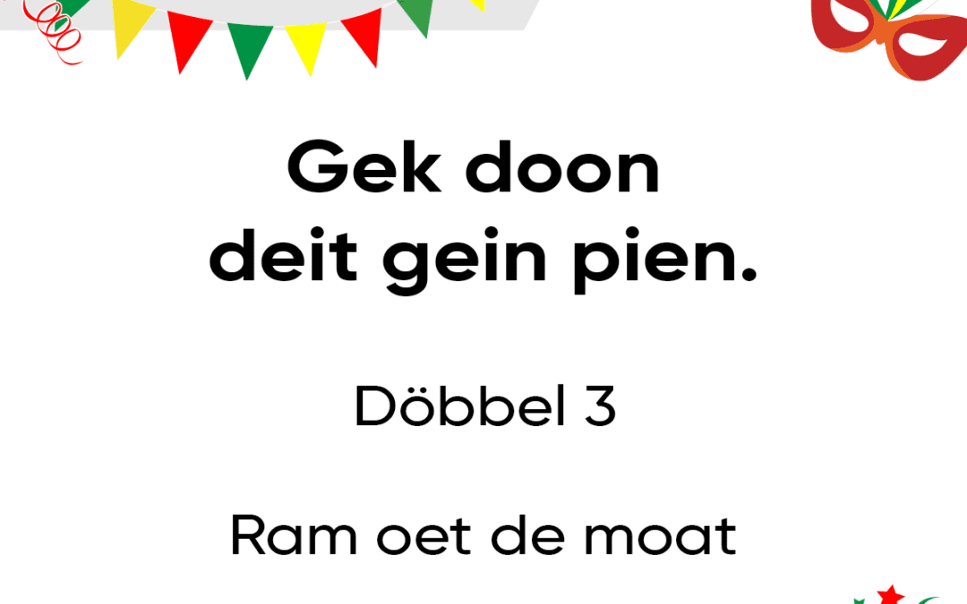 Gek doon deit gein pien