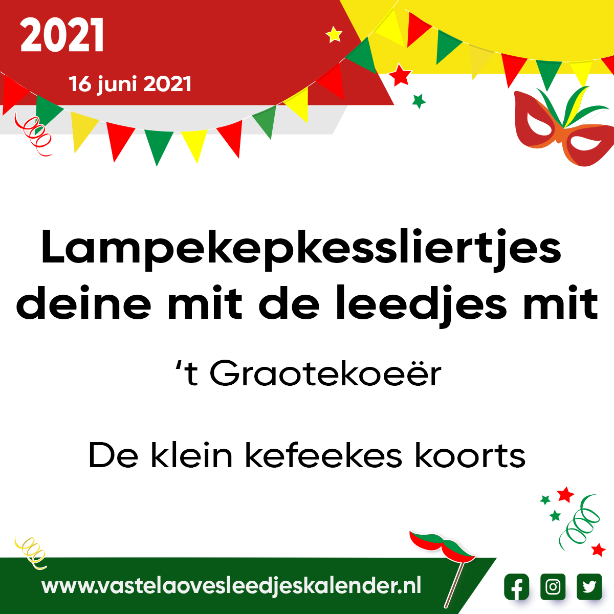 Lampekepkessliertjes deine mit de leedjes mit