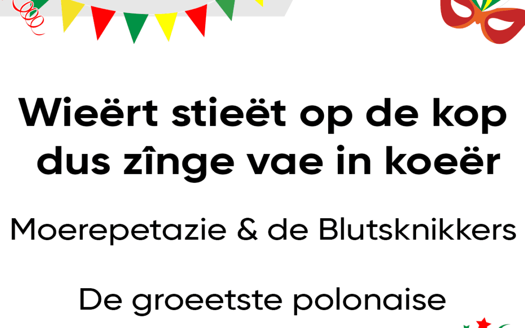 WieÃ«rt stieÃ«t op de kop dus zÃ®nge vae in koeÃ«r
