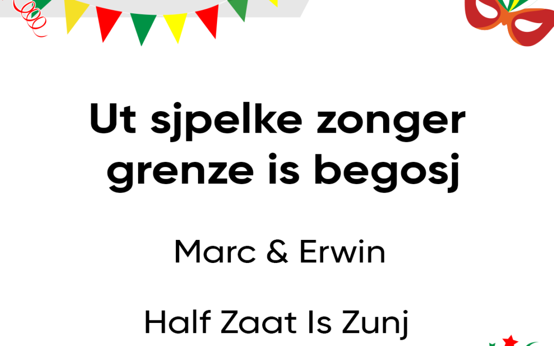 Ut sjpelke zonger grenze is begosj