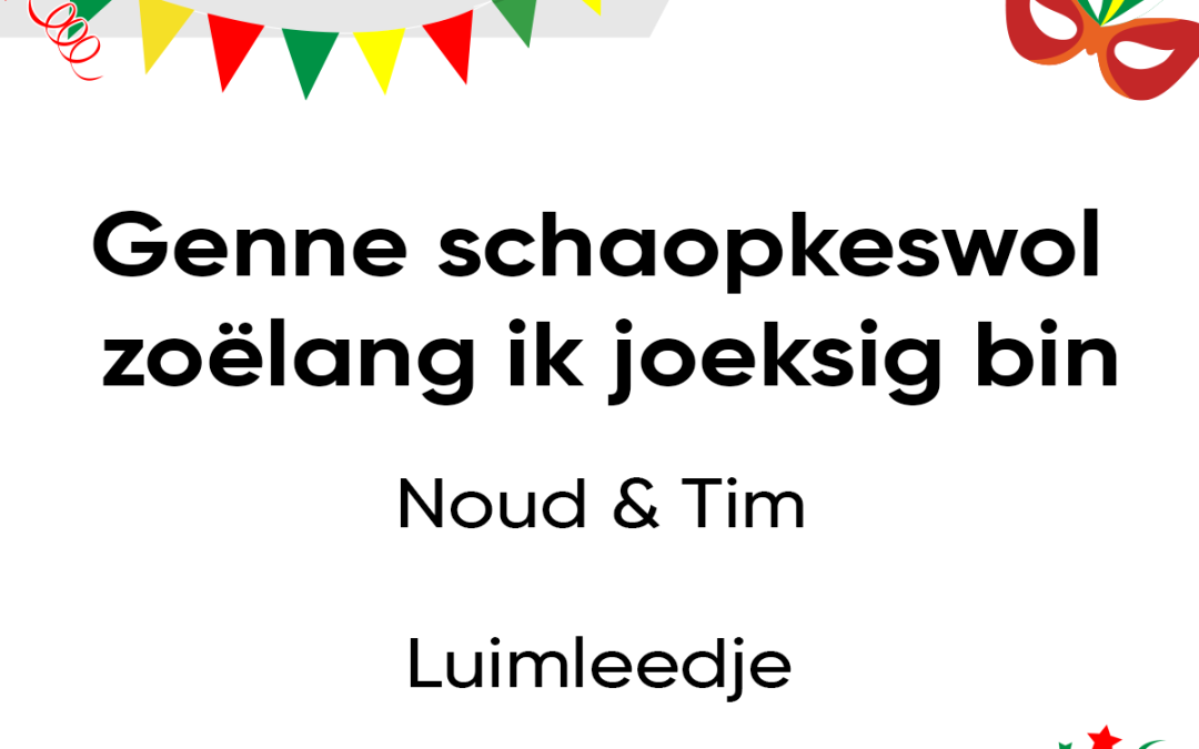 Genne schaopkeswol zoëlang ik joeksig bin