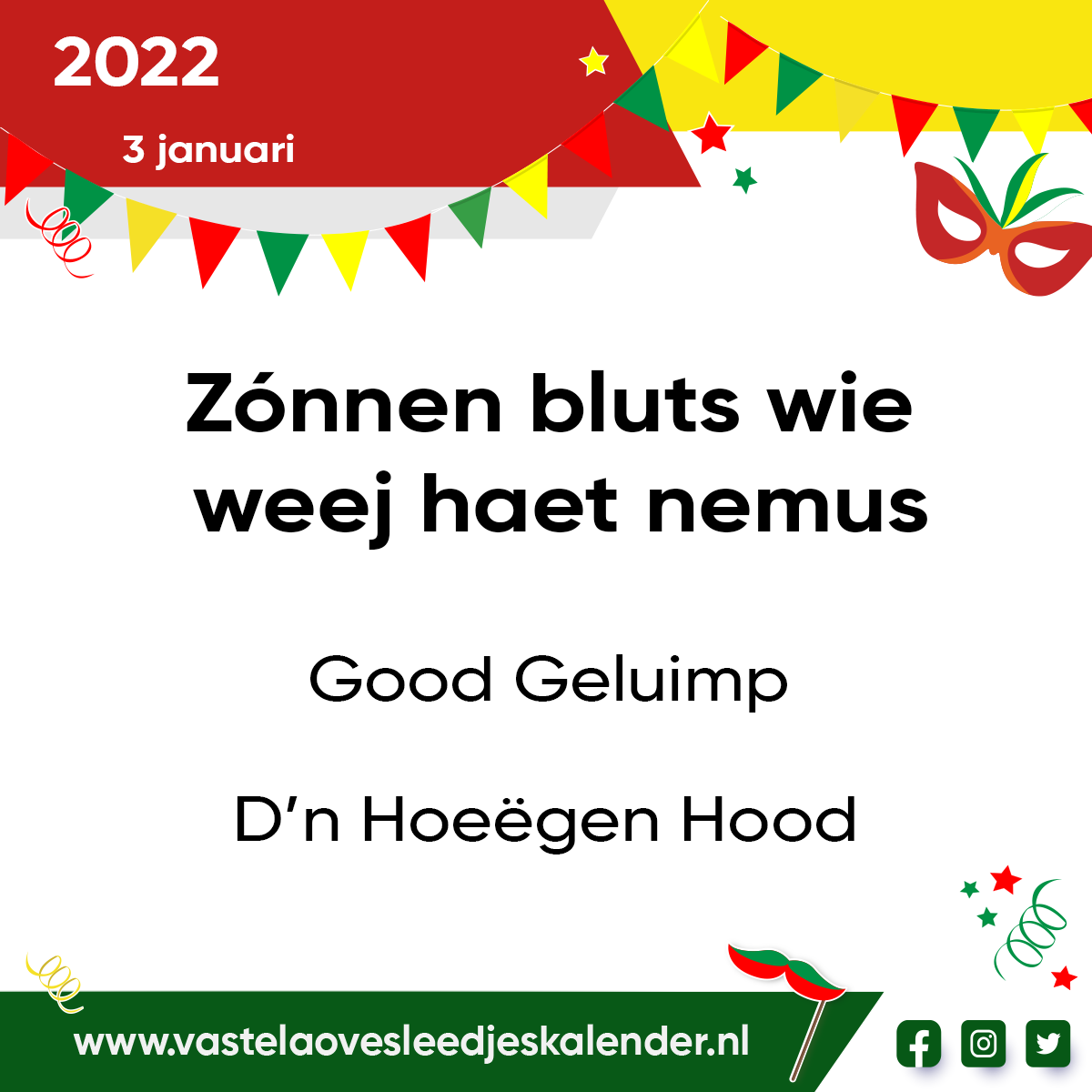 Zónnen bluts wie weej haet nemus