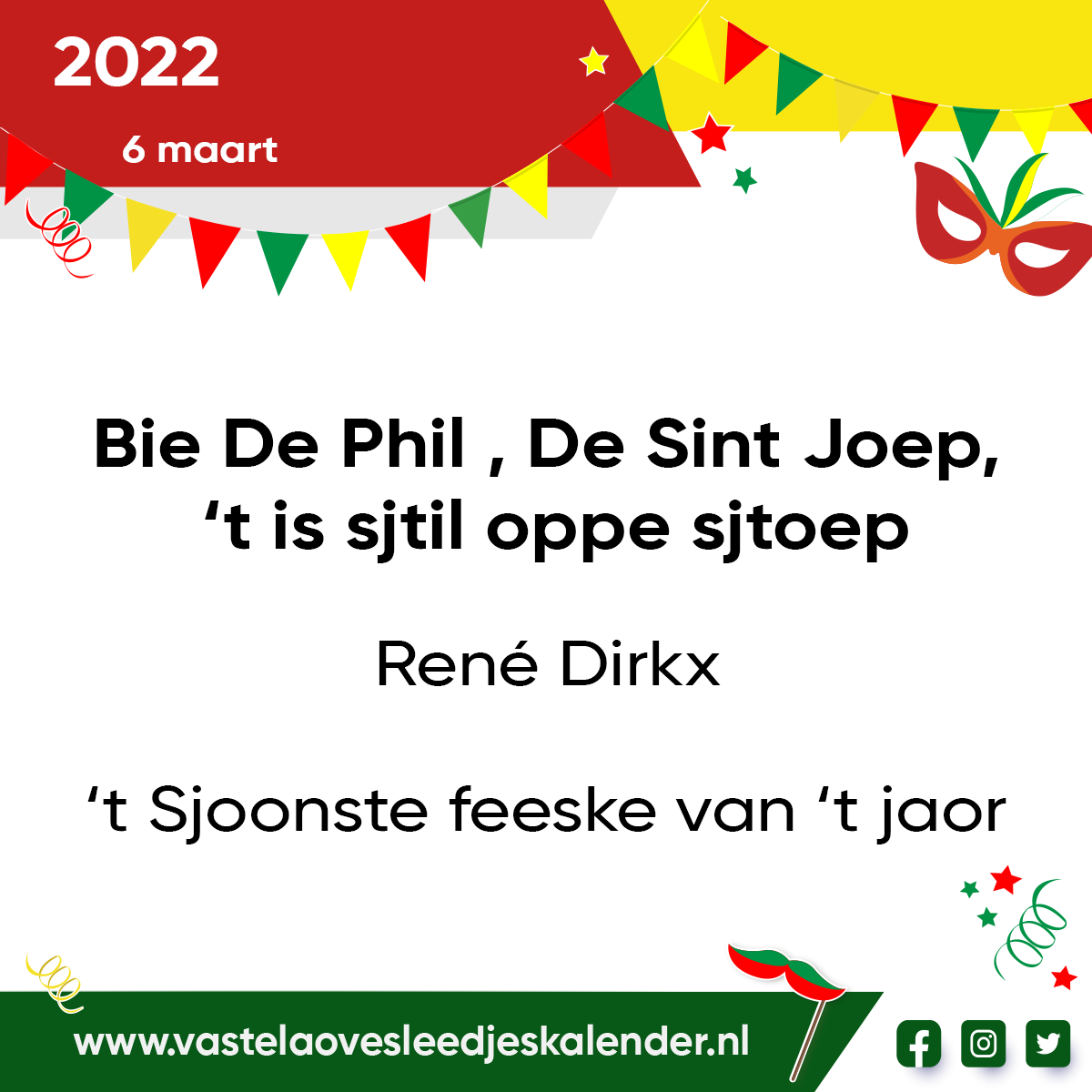 Bie De Phil, De Sint Joep, ’t is sjtil oppe sjtoep