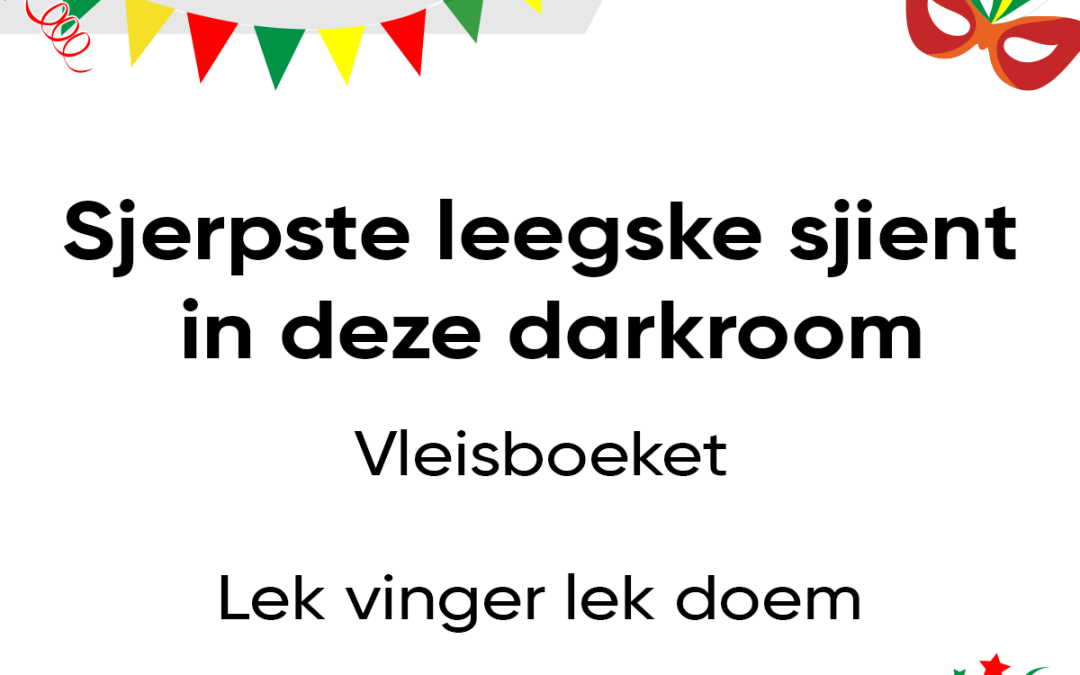 Sjerpste leegske sjient in deze darkroom