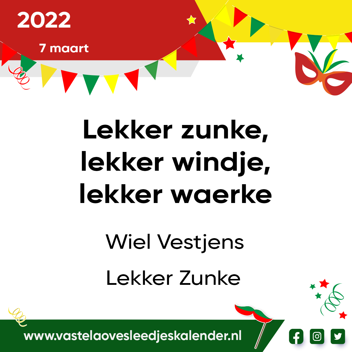 Lekker zunke, lekker windje, lekker waerke