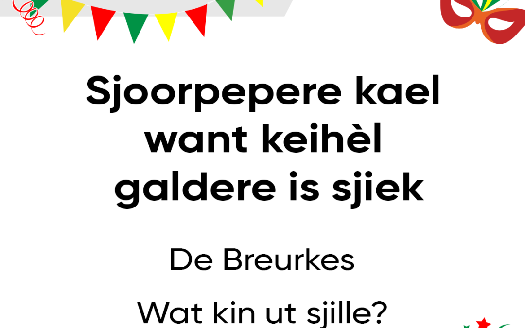 Sjoorpepere kael want keihèl galdere is sjiek