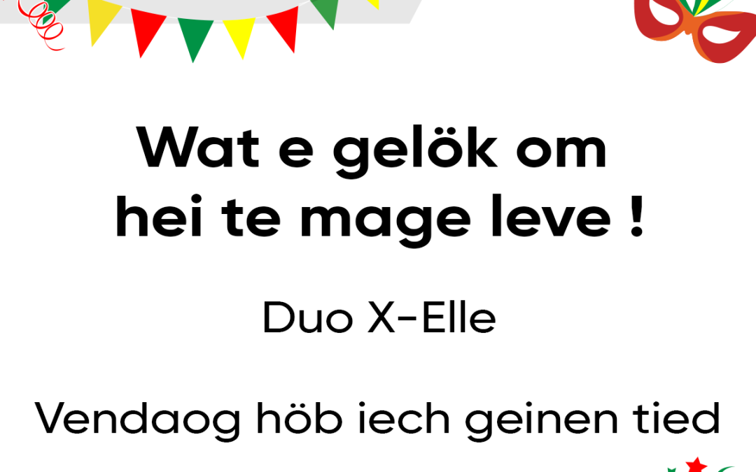 Wat e gelök om hei te mage leve !