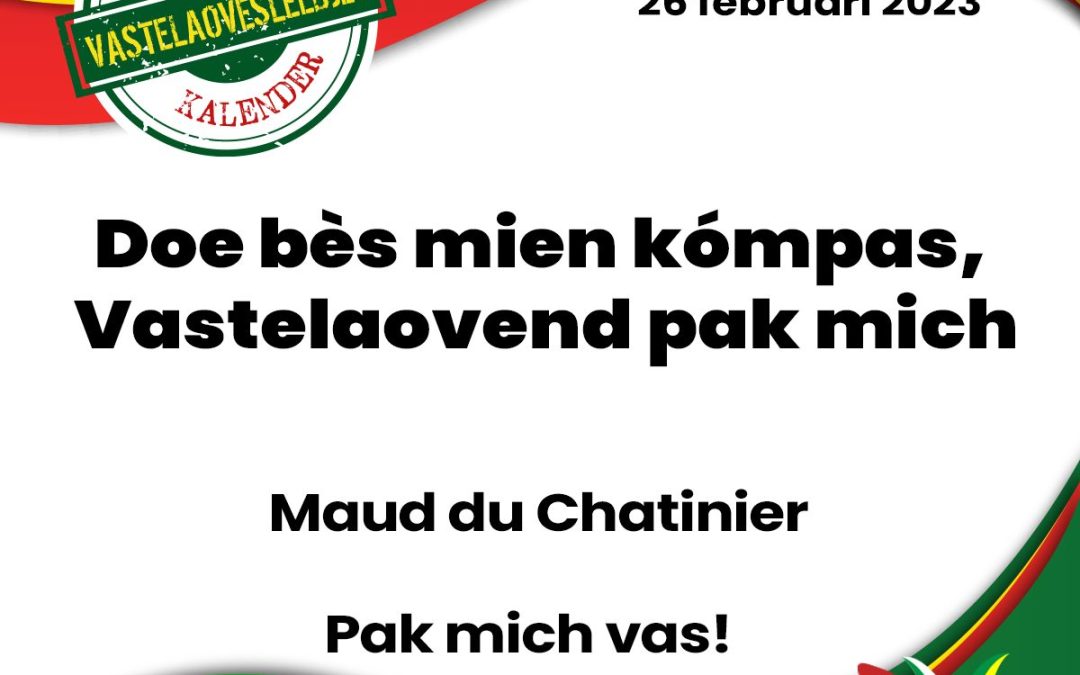 Doe bès mien kómpas, Vastelaovend pak mich