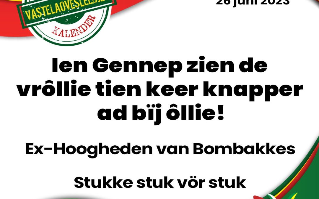 Ien Gennep zien de vrôllie tien keer knapper ad bïj ôllie!
