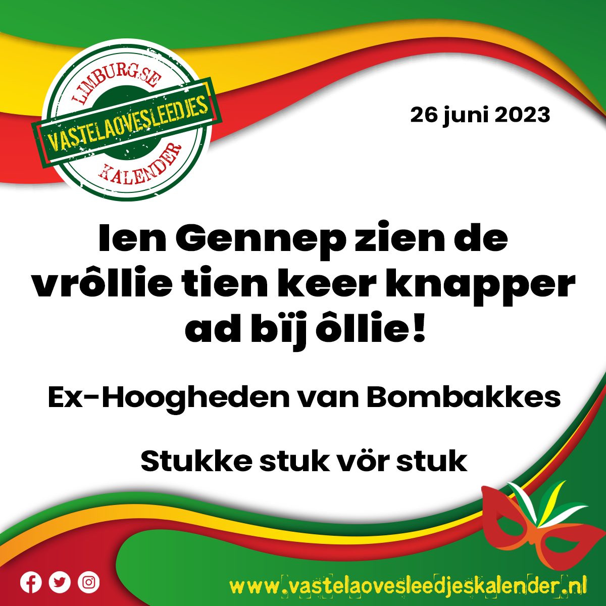 Ien Gennep zien de vrôllie tien keer knapper ad bïj ôllie!