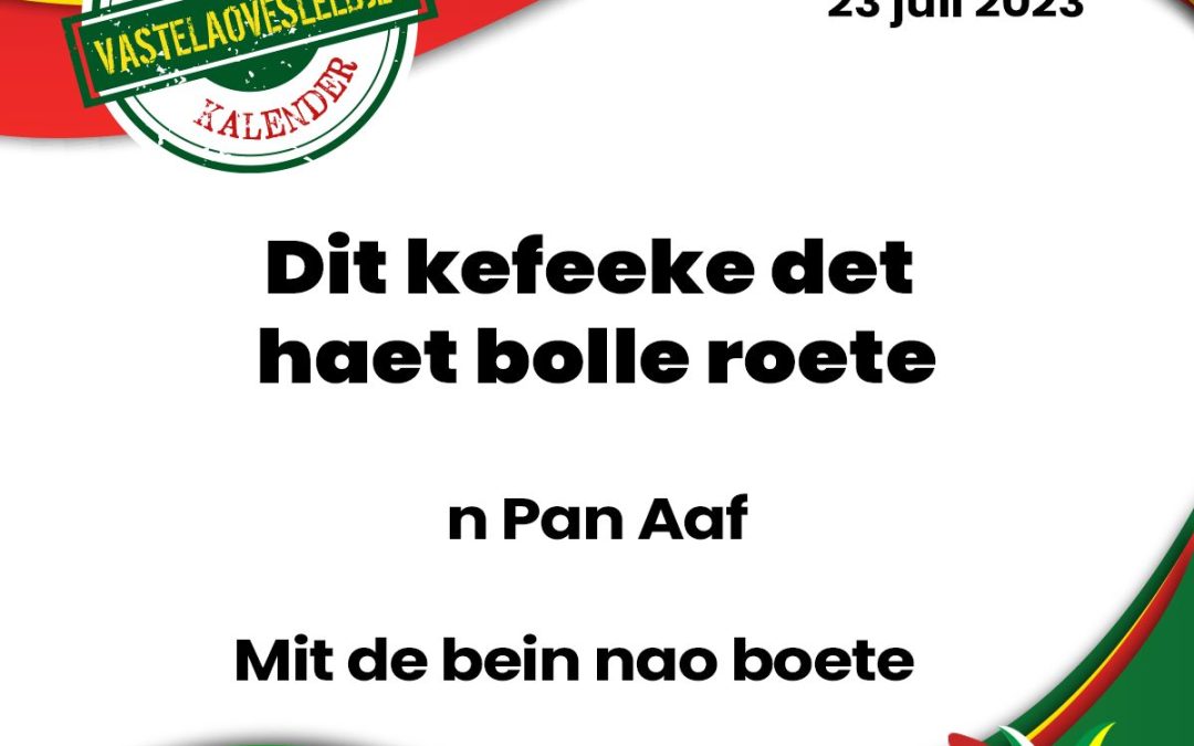 Dit kefeeke det haet bolle roete