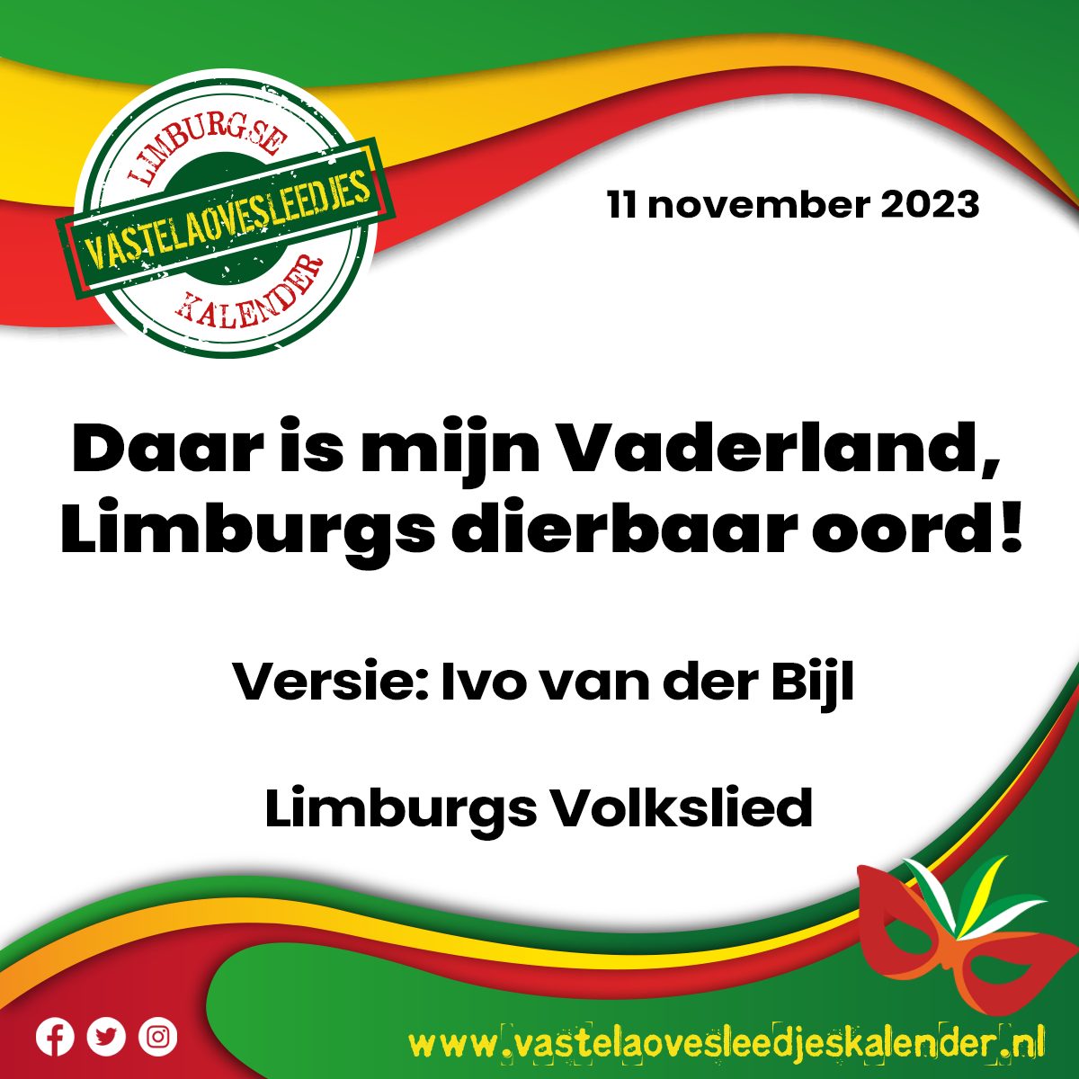 Daar is mijn Vaderland – Limburgs dierbaar oord!