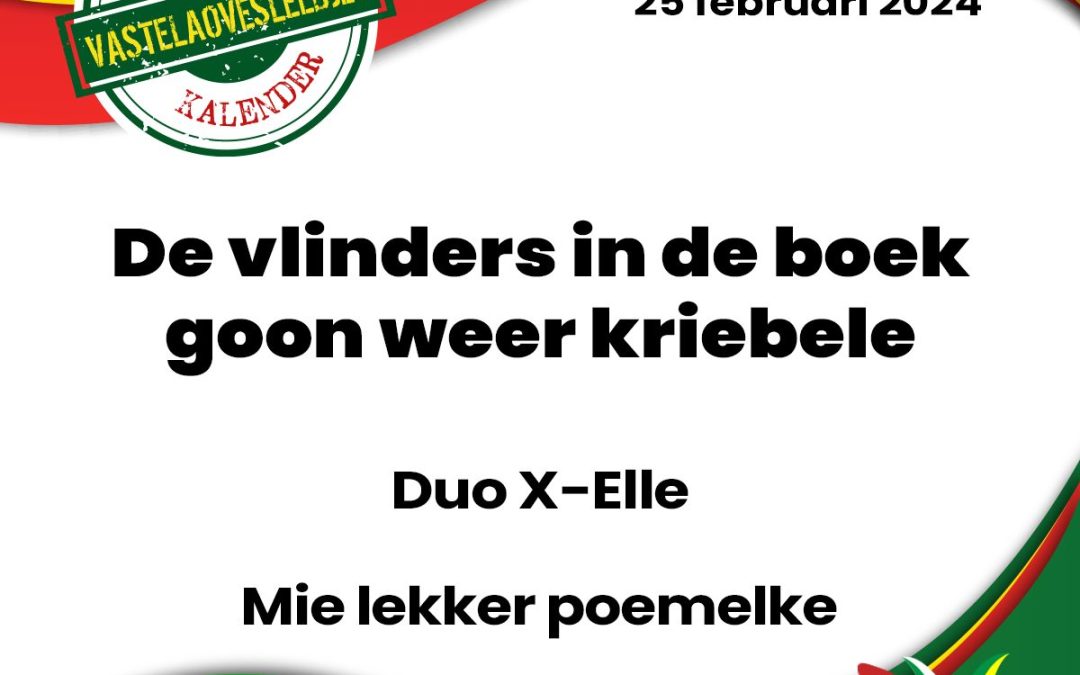 De vlinders in de boek goon weer kriebele