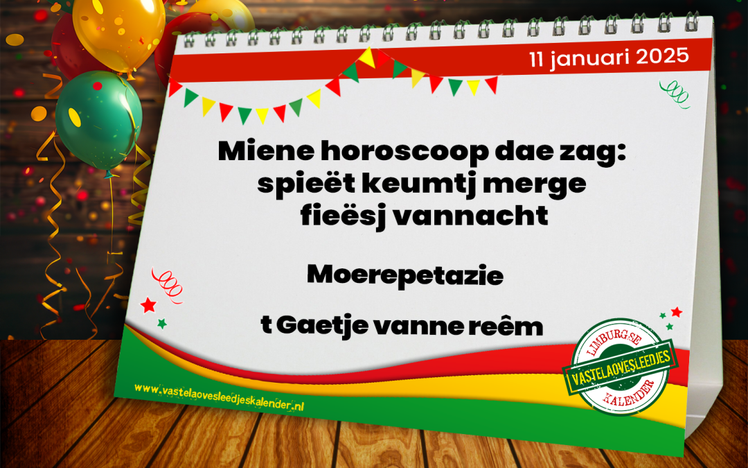 Miene horoscoop dae zag: spieët keumtj merge fieësj vannacht