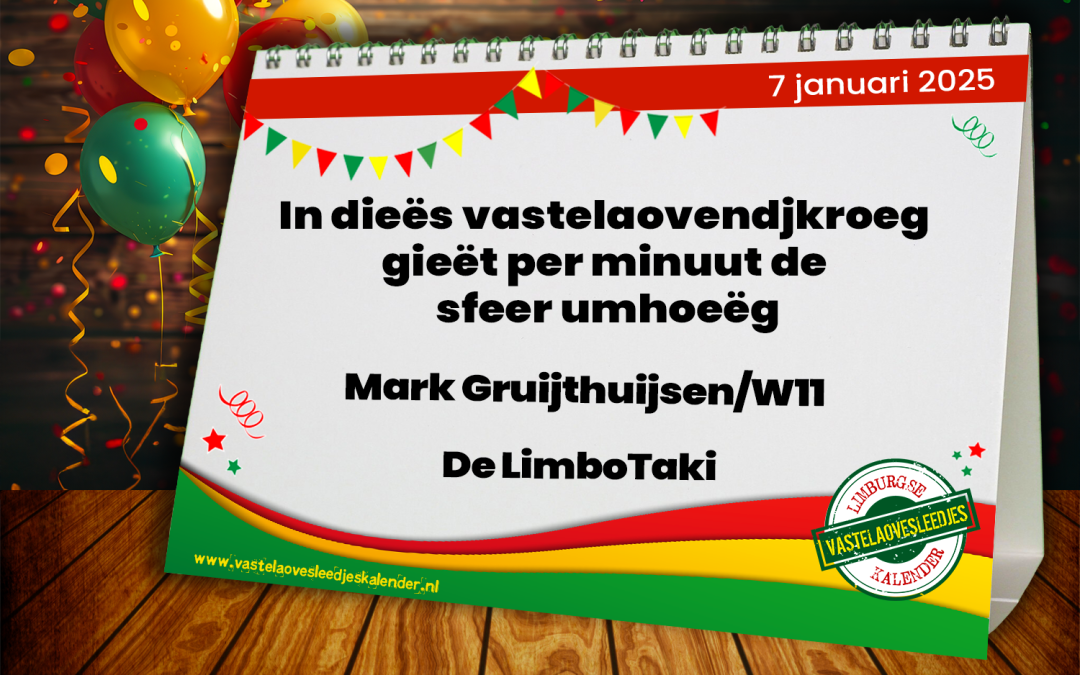 In dieës vastelaovendjkroeg gieët per minuut de sfeer umhoeëg