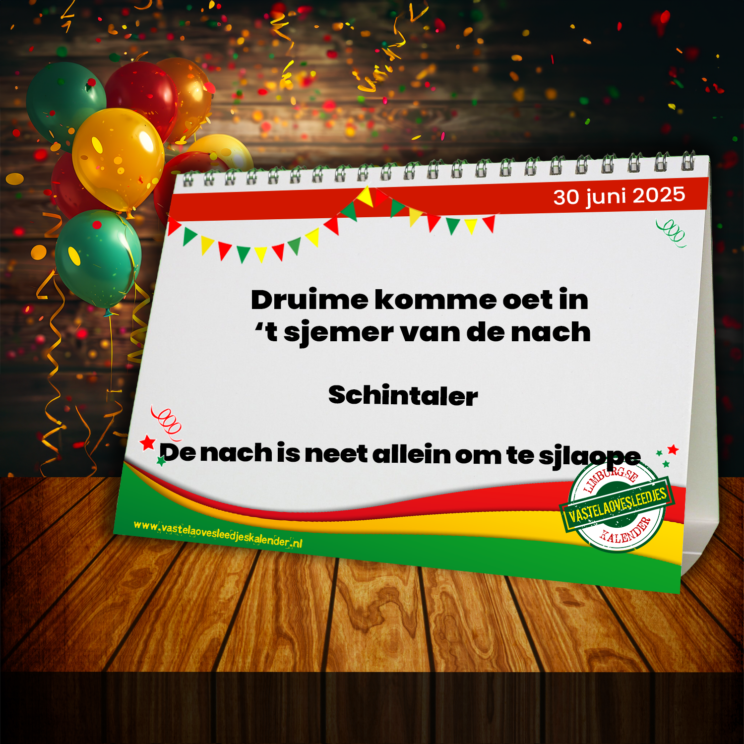 Druime komme oet in ’t sjemer van de nach