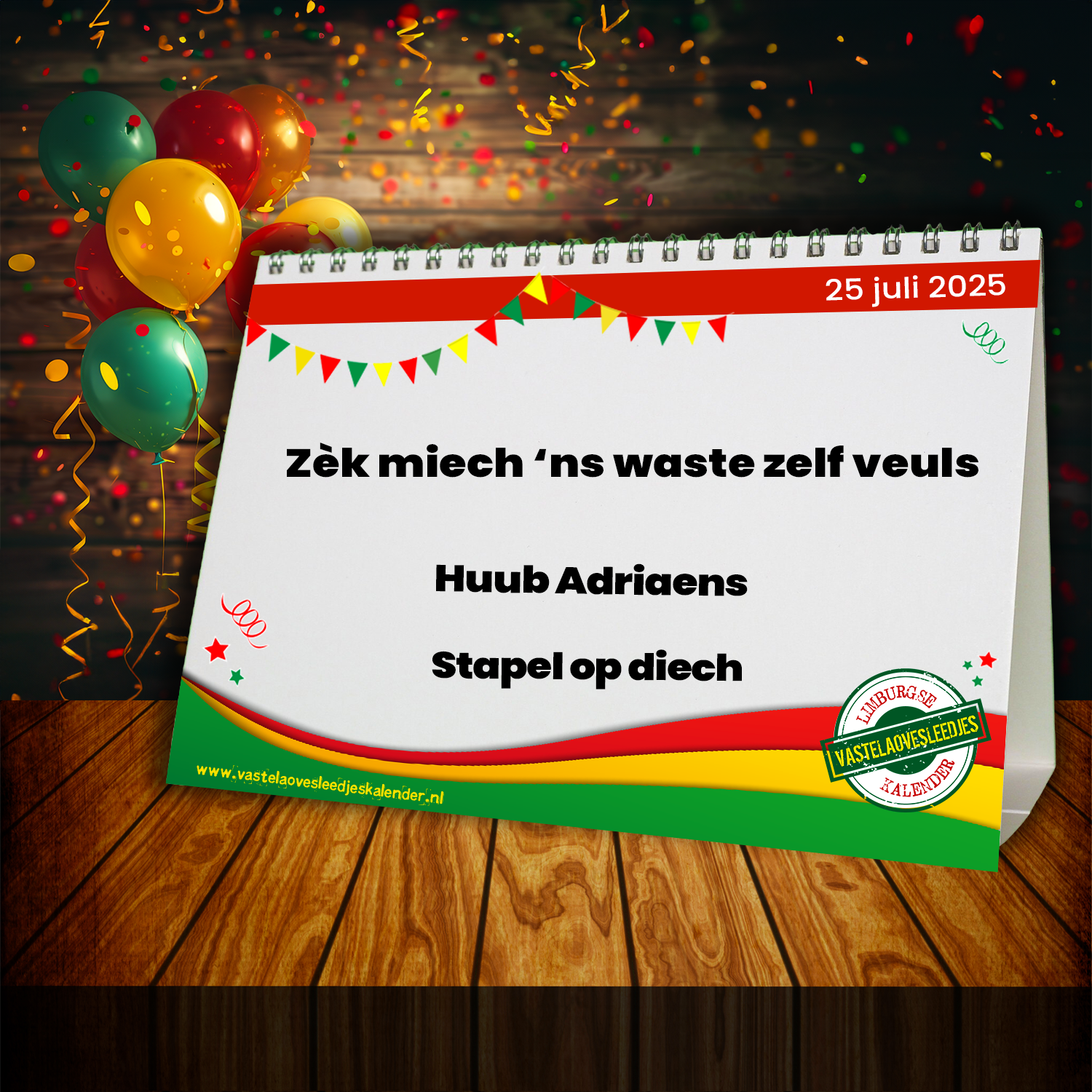 Zèk miech ‘ns waste zelf veuls