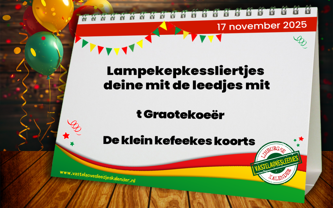 Lampekepkessliertjes deine mit de leedjes mit
