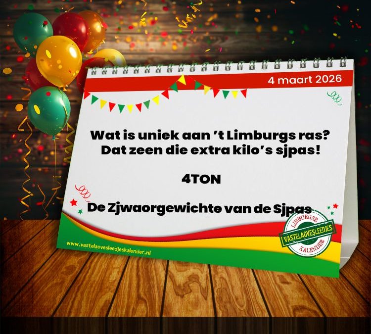Wat is uniek aan ’t Limburgs ras? Dat zeen die extra kilo’s sjpas!